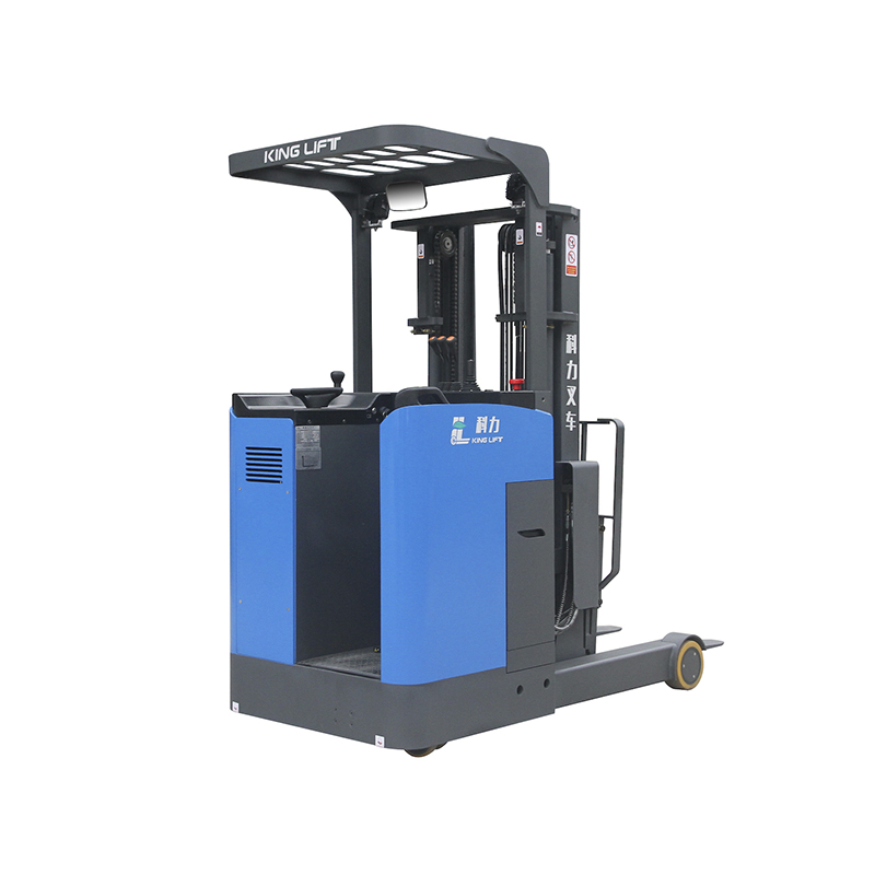KLR-B Series 1T-2T 1.6m~6m Stand-up Electric Reach Forklift KLR-B Series 1T-2T 1.6m~6m Stand-up Electric Reach Forklift