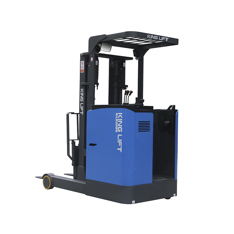 KLR-B Series 1T-2T 1.6m~6m Stand-up Electric Reach Forklift KLR-B Series 1T-2T 1.6m~6m Stand-up Electric Reach Forklift