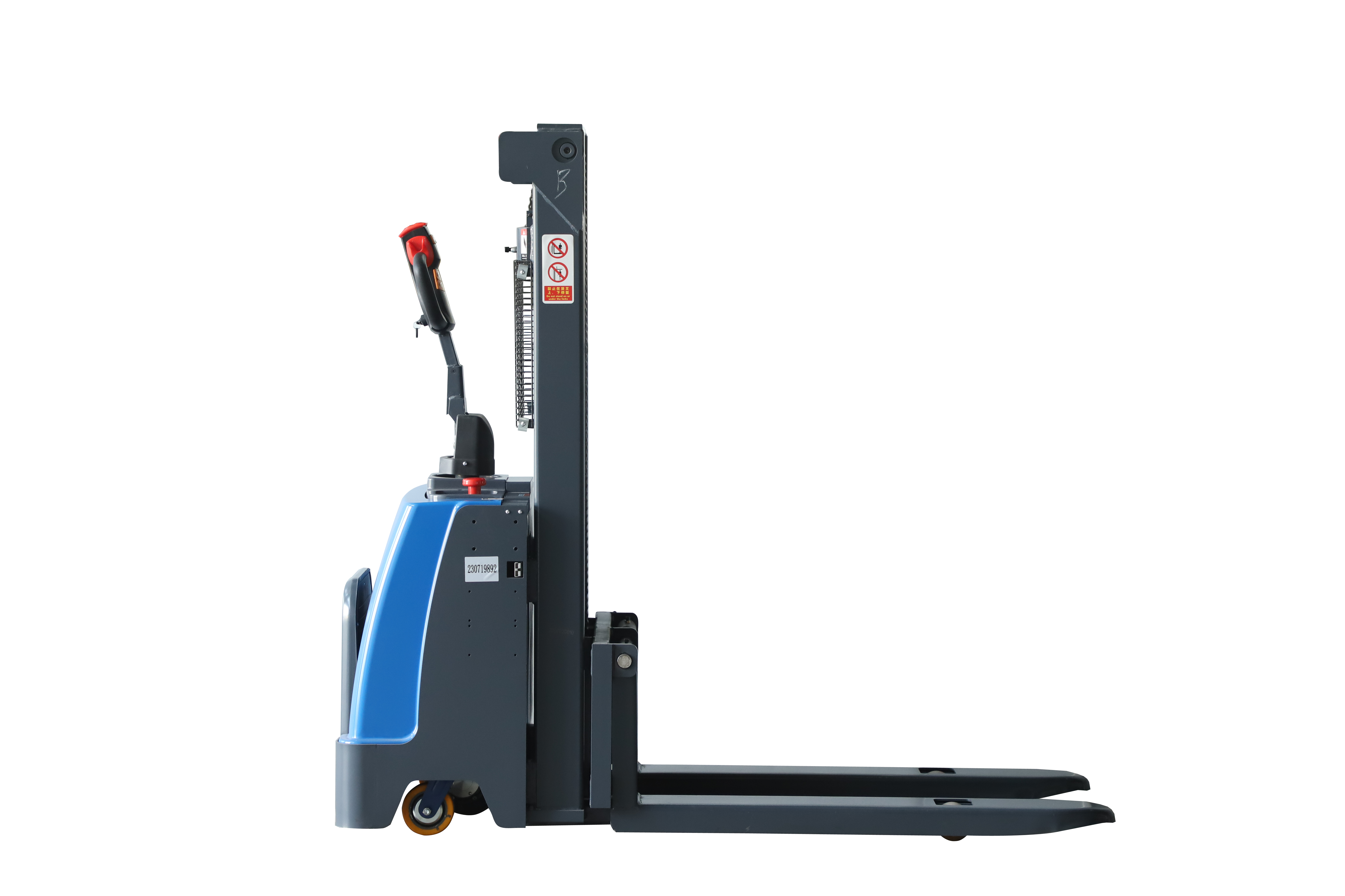 KLD-EH series 1.5T-2T 1.6m-3.5m electric pallet stacker