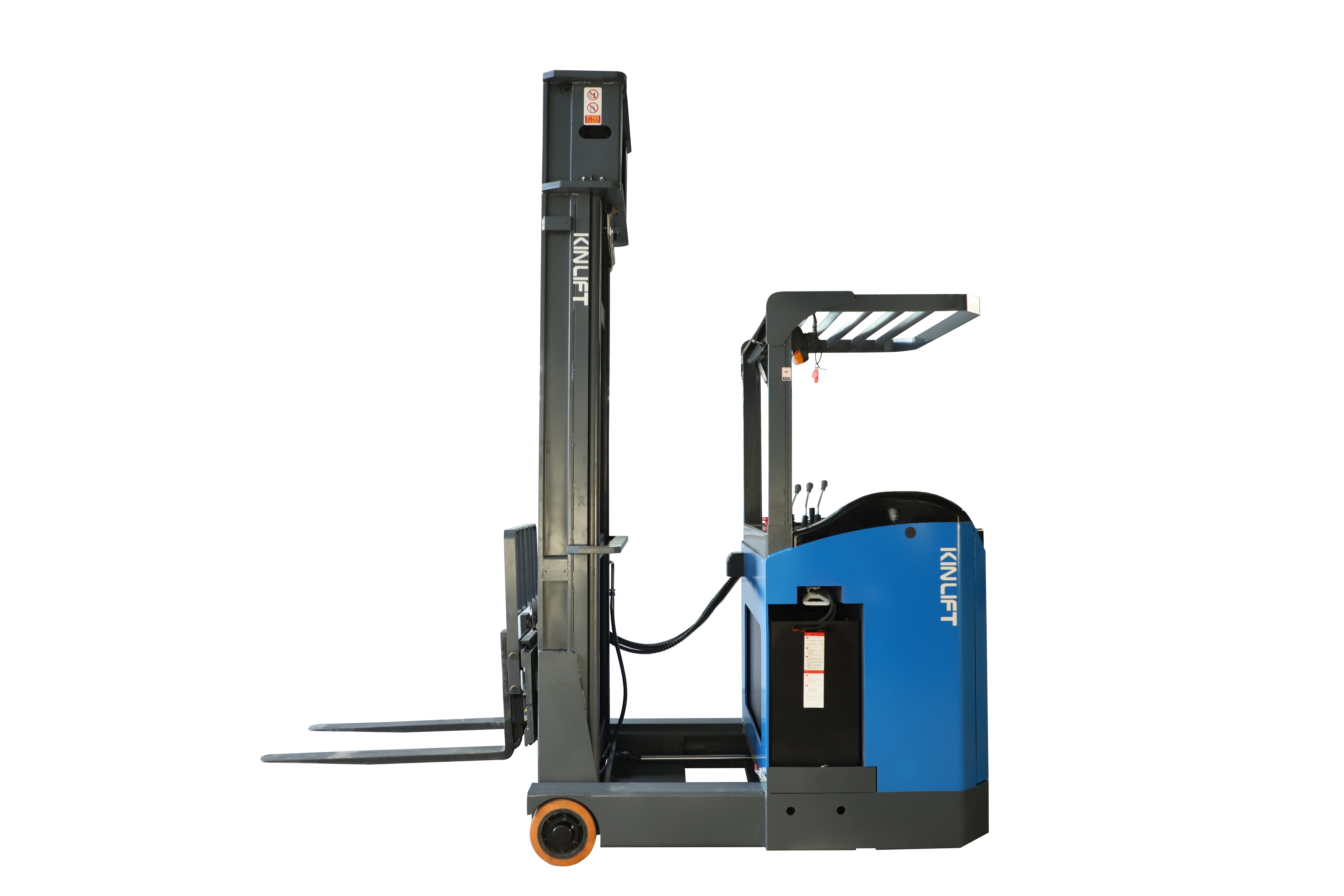 KLR-H Series 1.5t-2.5t 2.5m-7.5m Stand-Up Electric Reach Forklift